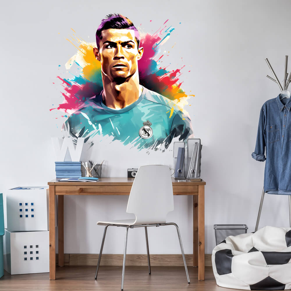 Стикери за стена за дец – Cristiano Ronaldo 
